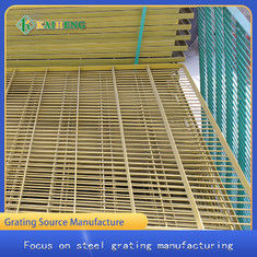 Plastik Dipping Yellow Metal Grill Grate Untuk Pagar Rumah Ayam