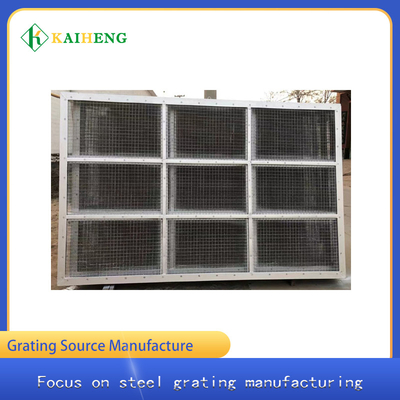 OEM Steel Trash Rack Grate Grid Untuk Peralatan Limbah