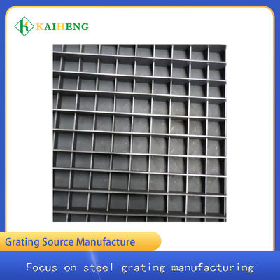 ISO9001 Plug In Steel Metal Grating Galvanized Grid Untuk Teknik Konstruksi