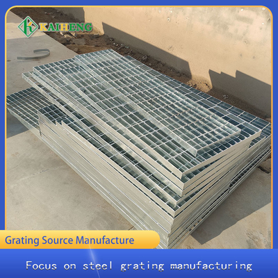 OEM Hot Dip Galvanized Steel Metal Grating Untuk Stage Walkway