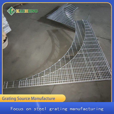 Oem Galvanized Metal Grid Mild Steel Grating Untuk Bangunan Kilang