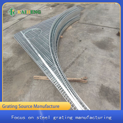 Oem Galvanized Metal Grid Mild Steel Grating Untuk Bangunan Kilang