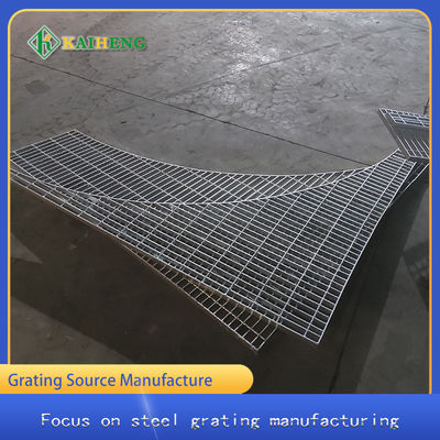 Oem Galvanized Metal Grid Mild Steel Grating Untuk Bangunan Kilang