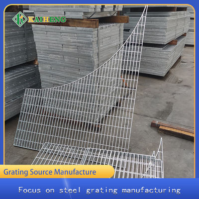 Oem Galvanized Metal Grid Mild Steel Grating Untuk Bangunan Kilang