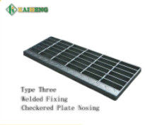 T3 Tipe Steel Grate Stair Tapak 30mm Bearing Bar Pitch