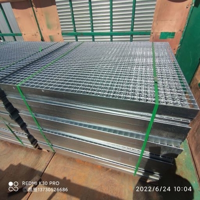 Platform Q235 Carbon Galvanized Steel Grating Disesuaikan Berbentuk Khusus