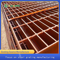 Tahan Panas Insulated Painted Steel Metal Grating Untuk Industri