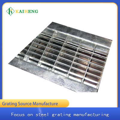 Plat Baja Berat Grating Galvanis Silver