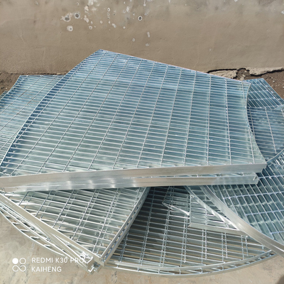 OEM Round Galvanized White Metal Grid Steel Grating