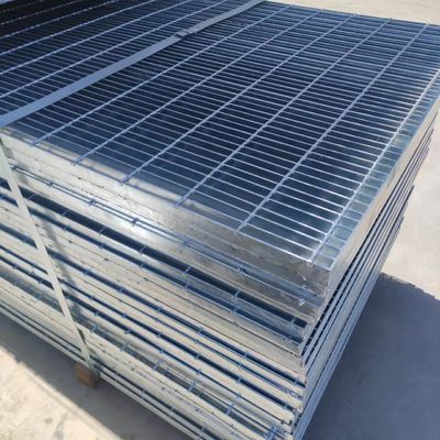 Platform Industri Steel Grating Metal Grid Plate Untuk Pabrik Kimia