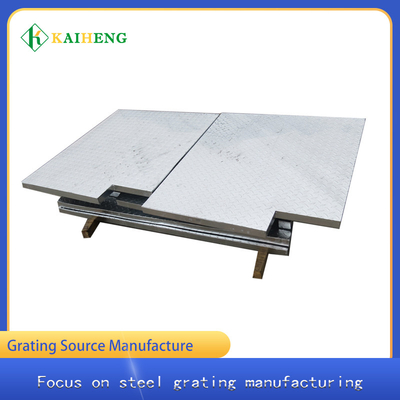 Industrial Silver Check Compound Steel Metal Grating Plate Sa325