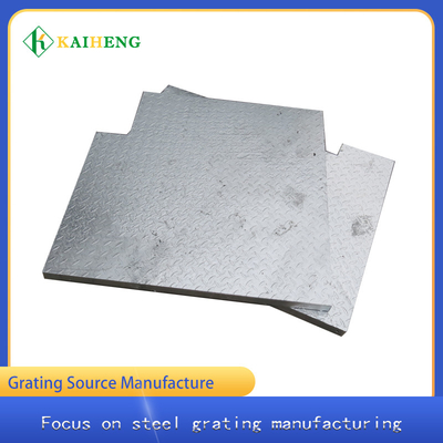 Industrial Anti Slip Steel Metal Grating Checker Steel Plate Grating