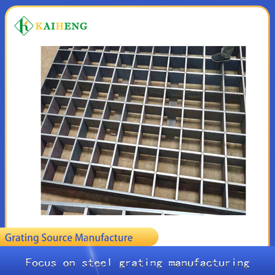 Grid Grate Baja Tugas Berat yang Disesuaikan Non Slip Metal Grating