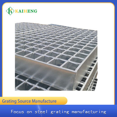 OEM High Bearing Grating Hot Dip Galvanized Steel Floor