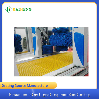 Multi Color Flooring FRP Walkway Grating Grid Merah Kuning Biru Hijau