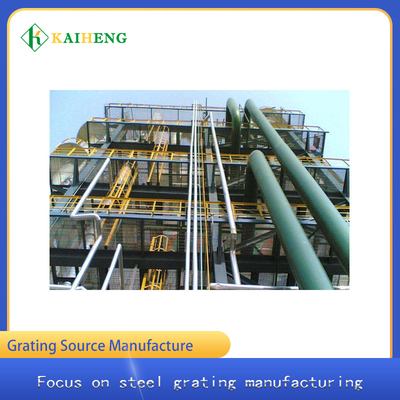 Platform Metal Heavy Duty Grating Steel Catwalk Hot Dip Galvanis