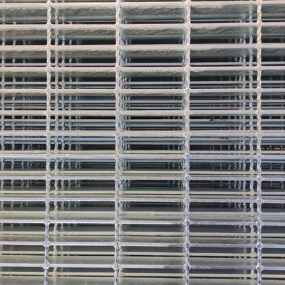OEM Hot Dip Galvanized Steel Metal Grating Untuk Stage Walkway