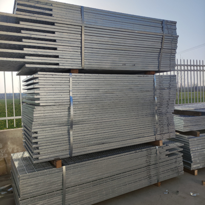 OEM Hot Dip Galvanized Steel Metal Grating Untuk Stage Walkway