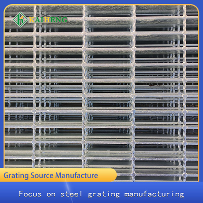 Pelat kisi baja galvanis Hot Dip industri 30mmx50mm
