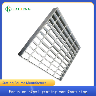 Pelat kisi baja galvanis Hot Dip industri 30mmx50mm