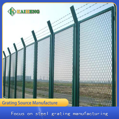 Baja Tahan Korosi Green Wire Mesh Anggar Guardrail Netting