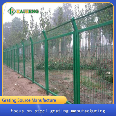 Baja Tahan Korosi Green Wire Mesh Anggar Guardrail Netting