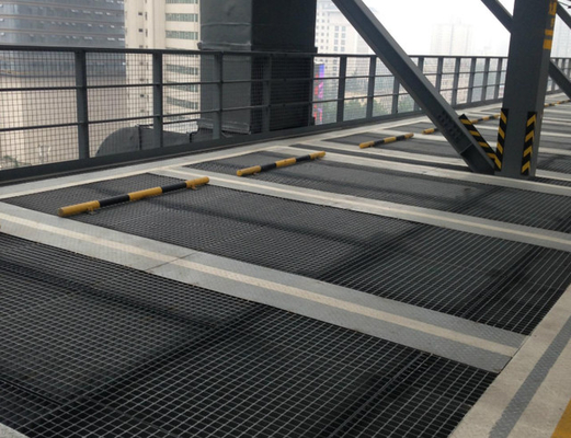 HDP Metal Steel Walkway Mesh Grating Grid Untuk Lantai Tempat Parkir