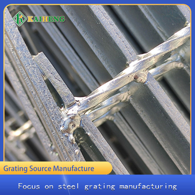 19w4 Hot Dip Galvanized Metal Grid Plate Untuk Penutup Parit