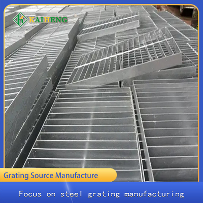 G303/30/100 Galvanized Steel Metal Floor Grating Grating Untuk Drain