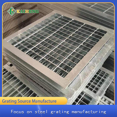 G303/30/100 Galvanized Steel Metal Floor Grating Grating Untuk Drain