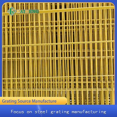 Hot Dip Galvanized Metal Grid Floor Grating Untuk Pagar Kandang Unggas