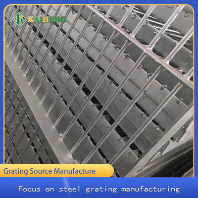 Anti Korosi Galvanized Ground Metal Grid Floor Steel Wire Grid