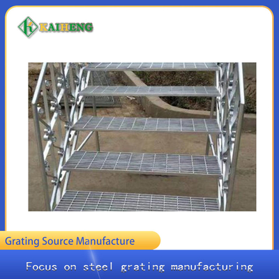 30mm Bearing Bar Pitch Steel Grate Stair Tapak Metal Grate Steps