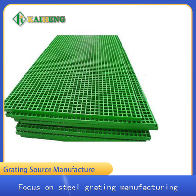 Disesuaikan FRP Moulded Grating Fiberglass Walkway Mesh Untuk Breeding Ground