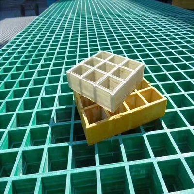 High Bearing FRP Moulded Grating Flooring grill Untuk Toko Kecantikan Mobil