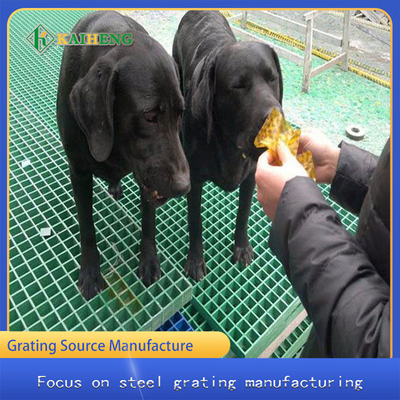 Fiberglass Plastic FRP Moulded Grating Grille Cage Floor Untuk Pembibitan Unggas