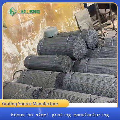 Metal Galvanized Twisted Wire Carbon Steel Q235 Untuk Fabrikasi Plat Baja