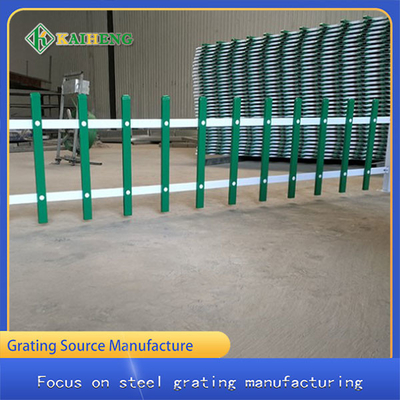 Zinc Alloy Bending Community Park Lawn Garden Edging Pagar Berbentuk U
