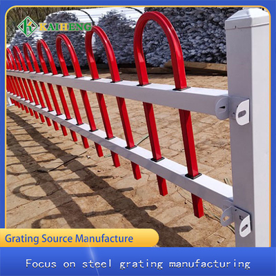 Zinc Alloy Bending Community Park Lawn Garden Edging Pagar Berbentuk U
