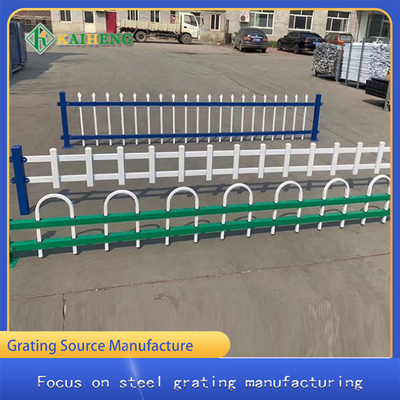 Zinc Alloy Bending Community Park Lawn Garden Edging Pagar Berbentuk U