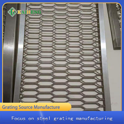 Diamond Aluminium Plate Mesh Net Untuk Dekorasi Arsitektur
