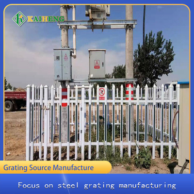 Insulated Welded Mesh Fencing FRP Guardrail Untuk Power Box Transformer