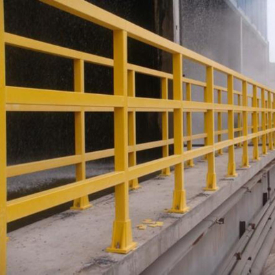 Insulated Welded Mesh Fencing FRP Guardrail Untuk Power Box Transformer