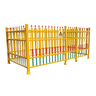 Insulated Welded Mesh Fencing FRP Guardrail Untuk Power Box Transformer