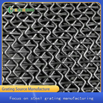 OEM High Grade Dekoratif Wire Mesh Net Untuk Dinding Eksterior Cladding