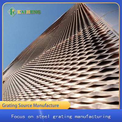 55mm Aluminium Dekoratif Wire Mesh Curtain Untuk Dekorasi Eksternal