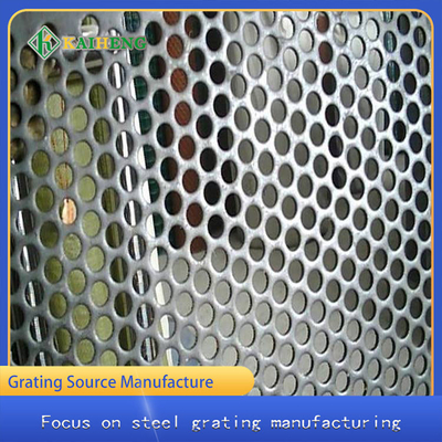 Baja Pelat Punch Logam Stainless Putih Perak Untuk Dekorasi Arsitektur