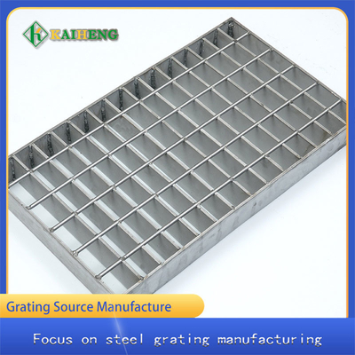 Q235 High Bearing metal Galvanized Steel Grid Panels Grating Disesuaikan