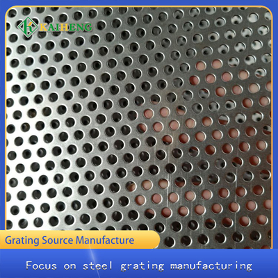 Dekoratif Punching Putaran Pelat Aluminium Membungkam Mesh